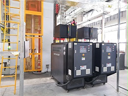 玻璃钢模压防眩板模具加热用什么好「恒盛机械」油温机效果好